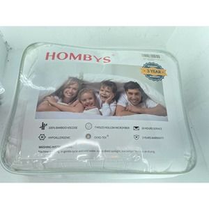 HOMBYS Lightweight Bamboo Comforter Queen Size